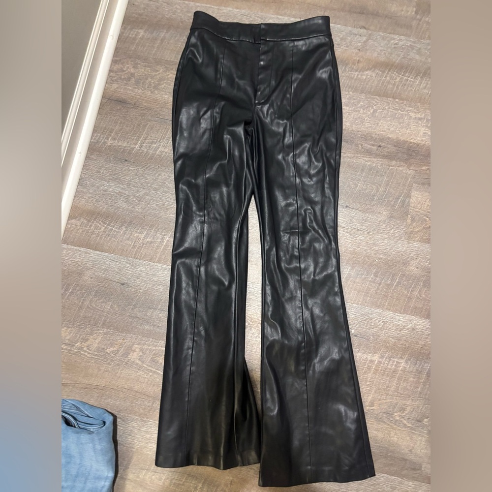 Blank NYC Black Faux Leather Pants